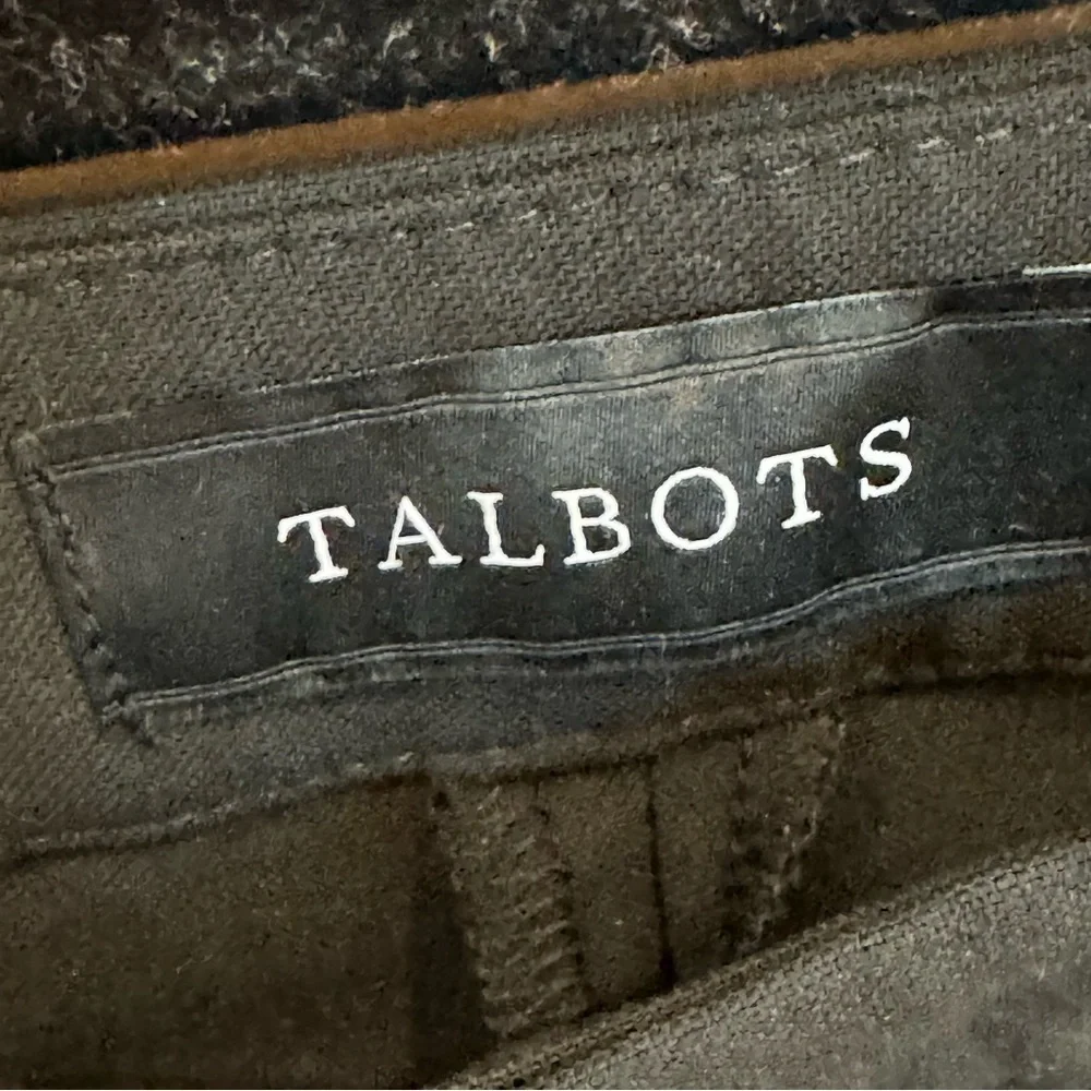 Talbots Black Tailored Trousers